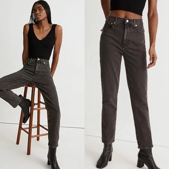 Madewell the curvy perfect vintage jeans size 26- cropped - Picture 1 of 5